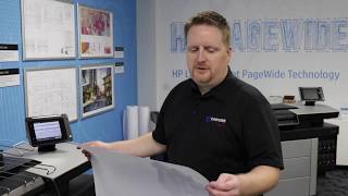 HP PageWide Printer How to copy and scan [upl. by Hilton]