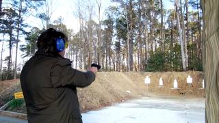 Shooting the Beretta PX4 Storm Compact 9MM Pistol [upl. by Adnyc]