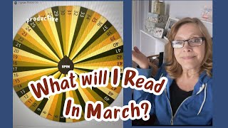 What Will I Read in March Lets spin and find out 52bookchallege [upl. by Rubio520]