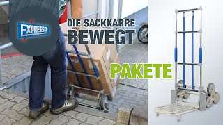 Die faltbare Sackkarre für Treppen und PKWs [upl. by Ylrebma]