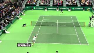 Del Potro vs Dimitrov HD Highlights  Rotterdam 2013 [upl. by Garett602]