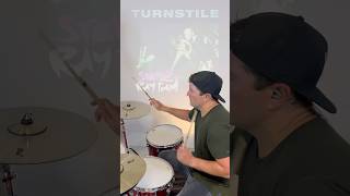 Turnstile  7 drumcover drums turnstile shorts [upl. by Ellerad]