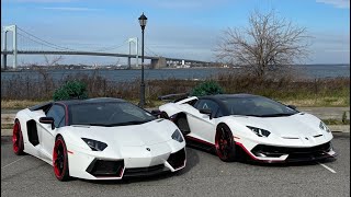 Racing through NYC tunnels in the Aventador SVJ🔥 [upl. by Tallbot]