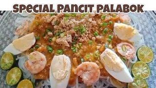 Special Pancit Palabok  Creative Kitchen palabok pancitpalabok pancit [upl. by Anatnahs938]