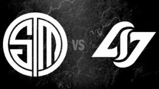 TSM vs CLG  2014 NA LCS Playoff Semifinals G3 [upl. by Trebron]