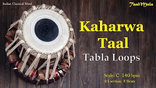 kaharwa taal tabla loops  taalmala [upl. by Costanzia40]