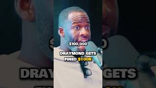 Draymond Green Gets Fined 100k [upl. by Loziram]