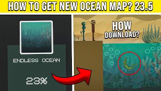 NEW ENDLESS OCEAN MAP in Melon Playground 235 [upl. by Buckels993]