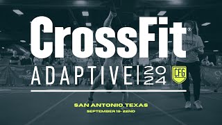 Day 1 2024 Adaptive CrossFit Games [upl. by Arimihc]