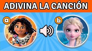 Adivina los Personajes de ENCANTO vs FROZEN por sus CANCIONES  Canción de Disney Challenge [upl. by Nnahtur209]