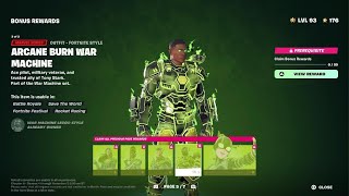 Fortnite 54 Super Level Styles amp Doom Battle Pass [upl. by Nyledaj]