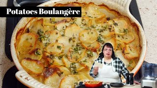 Potatoes Boulangère A Rustic French Dish Youll Love [upl. by Kessel139]