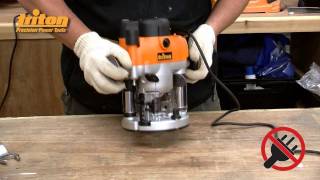 TRITON INSTRUCTIONAL Triton MOF001 Dual Mode Precision Plunge Router [upl. by Adnawaj335]