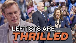 CNN THRILLED with Kamala Harris picking Tim Walz [upl. by Ellerey]