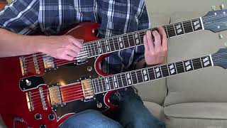 Epiphone G1275 Doubleneck Guitar Demo  Epiphone SG Model 6 and 12 string [upl. by Eiten]