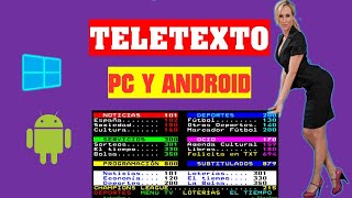 Cómo ver el Teletexto por Internet en PC y Móvil ✌️ [upl. by Adnihc327]