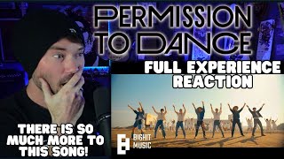 Metal Vocalist  BTS Permission To Dance FULL EXPERIENCE REACTION [upl. by Aerdnad]