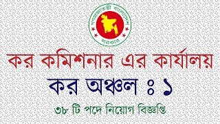 Tax Office Dhaka Job Circular 2018 [upl. by Ullund]