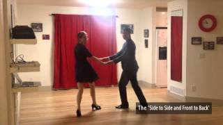 Learn to Swing Dance Lindy Hop  Level 1 Lesson 1 Lindy Hop  Lindy Ladder  Shauna Marble [upl. by Stasny752]