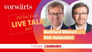 Cannabis und die SPD Interview mit Burkhard Blienert und Dirk Heidenblut  vorwärts [upl. by Holt]