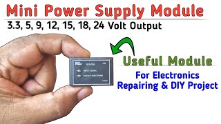 Mini Power Supply Module  SMPS Repair Module for Electronics Repairing amp DIY Project [upl. by Lowery]