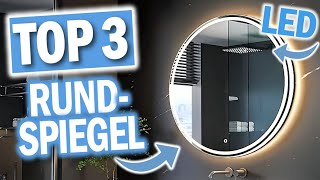 Die besten RUNDSPIEGEL mit Beleuchtung 2024  Top 3 Modelle [upl. by Nyrol]