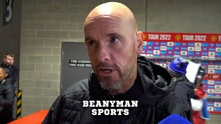 That’s what I just said in the dressing room a drop of focus is UNACCEPTABLE  Erik ten Hag [upl. by Kappenne]