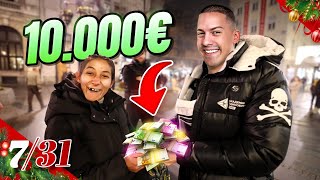 DAJEM 10000e LJUDIMA NA ULICI KOJIMA TREBA POMOĆ  VLOGMAS 731 [upl. by Rosa]