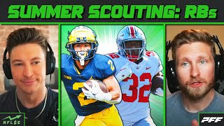 2024 NFL Draft Summer Scouting Running Backs  NFL Stock Exchange [upl. by Pulchi]