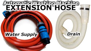 Washer Steel Hose Installation [upl. by Atteuqram906]