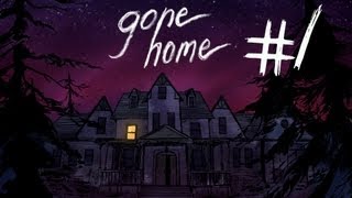 Gone Home  Part 1  ANYBODY HOME  Interactive Story Exploration Game  GameplayCommentary [upl. by Weigle218]