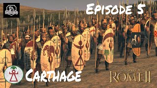 Carthage Total War Rome II Ep 5 The Fall Of Rome [upl. by Leiso]