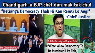 Chandigarha BJP Chêt Dan Chungchanga Supreme Court Rorelna  CJIin AAP Candidate Tlingah Puang [upl. by Vita]