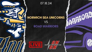 Norwich Sea Unicorns vs Road Warriors [upl. by Acirderf]