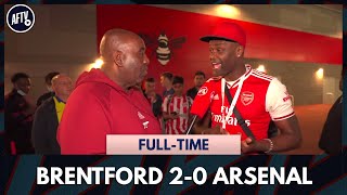 Brentford 20 Arsenal  Leno Is A Liability Yardman [upl. by Eldnek]