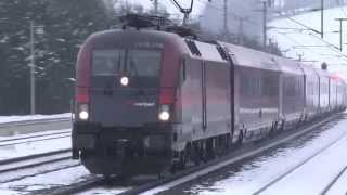 Semmeringbahn im WinterSüdrampeSpital am Semmering [upl. by Leugimsiul591]