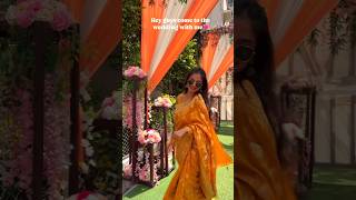 Shaadi vlog  Anushka sen viralvideo love shaadi shorts viral [upl. by Salhcin473]