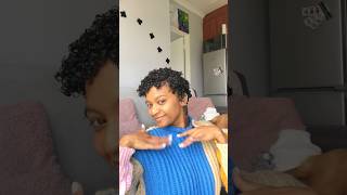 easy everyday curly hair routine 3b3c curls [upl. by Reichel]