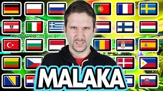 How To Say quotMALAKAquot in 30 Different Languages [upl. by Oren]