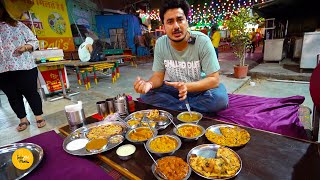 Most Famous Palis Pure Veg Dhaba In Jaipur l Rajasthani Street Food [upl. by Nnahoj]