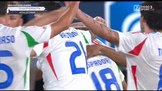 Gol di Giacomo Raspadori Francia vs Italia 13 Tutti i gol e gli highlights dettagliati [upl. by Elwira]