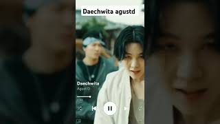 Daechwita Song 💜🔥 sugasong songslyrics minyoogi btsyoongi yoongi [upl. by Nnylesor]