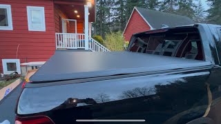 TYGER T3 TRI FOLD tonneau 2024 Honda Ridgeline Super easy install and I love it [upl. by Brier13]