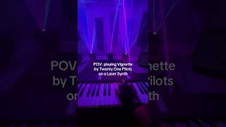 Guaranteed viral lasersynth vignette twentyonepilots synthesizer synthcover [upl. by Noired]