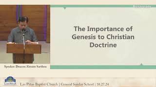 General Sunday School  Live Broadcast  102724 [upl. by Ecirtaeb]