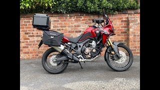 Fitting Hepco amp Becker soft Xtravel panniers to my Africa Twin [upl. by Asiar]