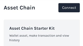 Asset Chain Telegram Mini App starter kit [upl. by Nellad124]