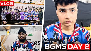 DAY 2 OF BGMS S3 LAN EVENT 2024 🏆  SPOWER amp SENSEI  VLOG 1  ARYZUN [upl. by Ogram869]