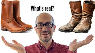 Wesco Boss 7500 Engineer Boots Online vs InPerson amp Worn [upl. by Molton192]