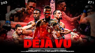 UFC 271 Israel Adesanya vs Robert Whittaker 2 Highlights  Deja Vu [upl. by Oel]